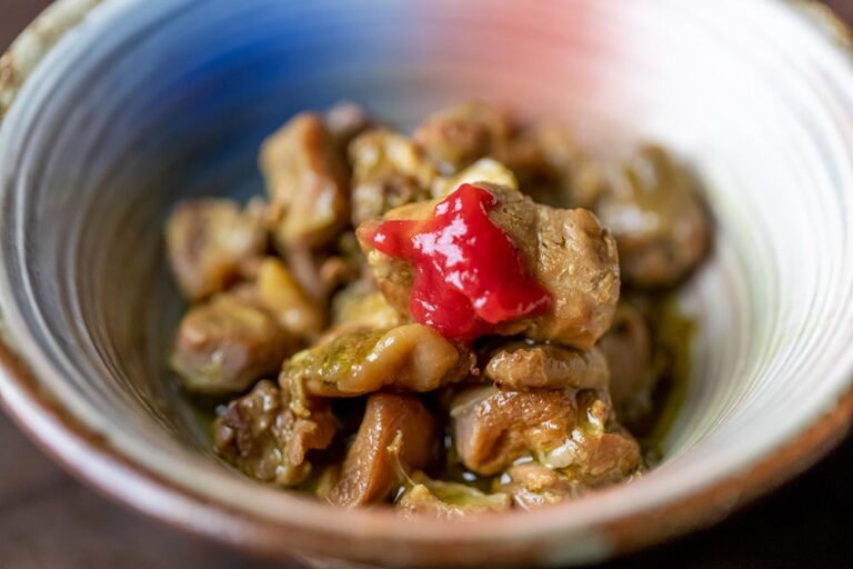 弾正オリジナルジビエおつまみシリーズ第3弾「鶏梅煎茶漬（とりうめせんちゃづけ）」完成！ 炭火居酒屋 弾正 danjo